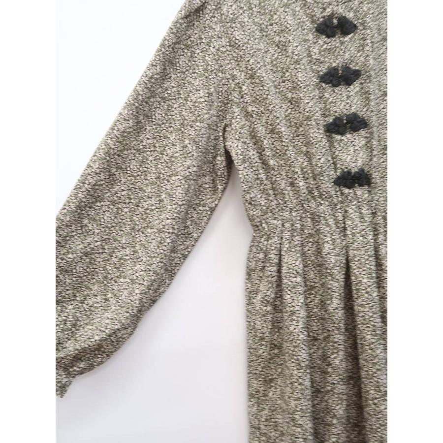 W Closet ダブルクローゼット 総柄チャイナマルチワンピース 長袖 緑 茶 レディース 新品 M 委託倉庫から出荷 B08 ブランド品の買取販売 Wanboo 通販 Yahoo ショッピング