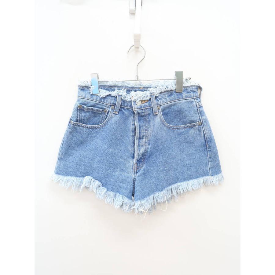 税込 Moussy デニム フリンジ ショートパンツ ショートパンツ