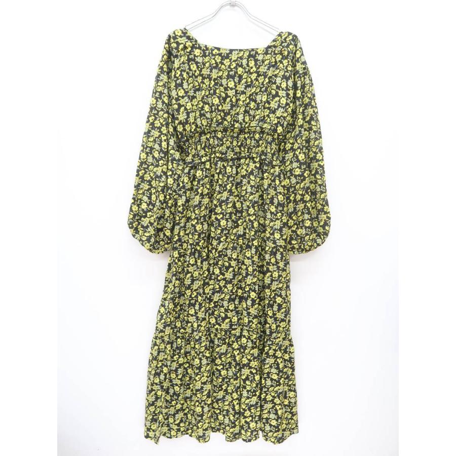 Mercury Duo マーキュリーデュオ 19 小花ヴィンテージマキシワンピース 長袖 黒 黄 レディース Aランク F 1222 B17 ブランド古着の買取販売 Wanboo 通販 Yahoo ショッピング
