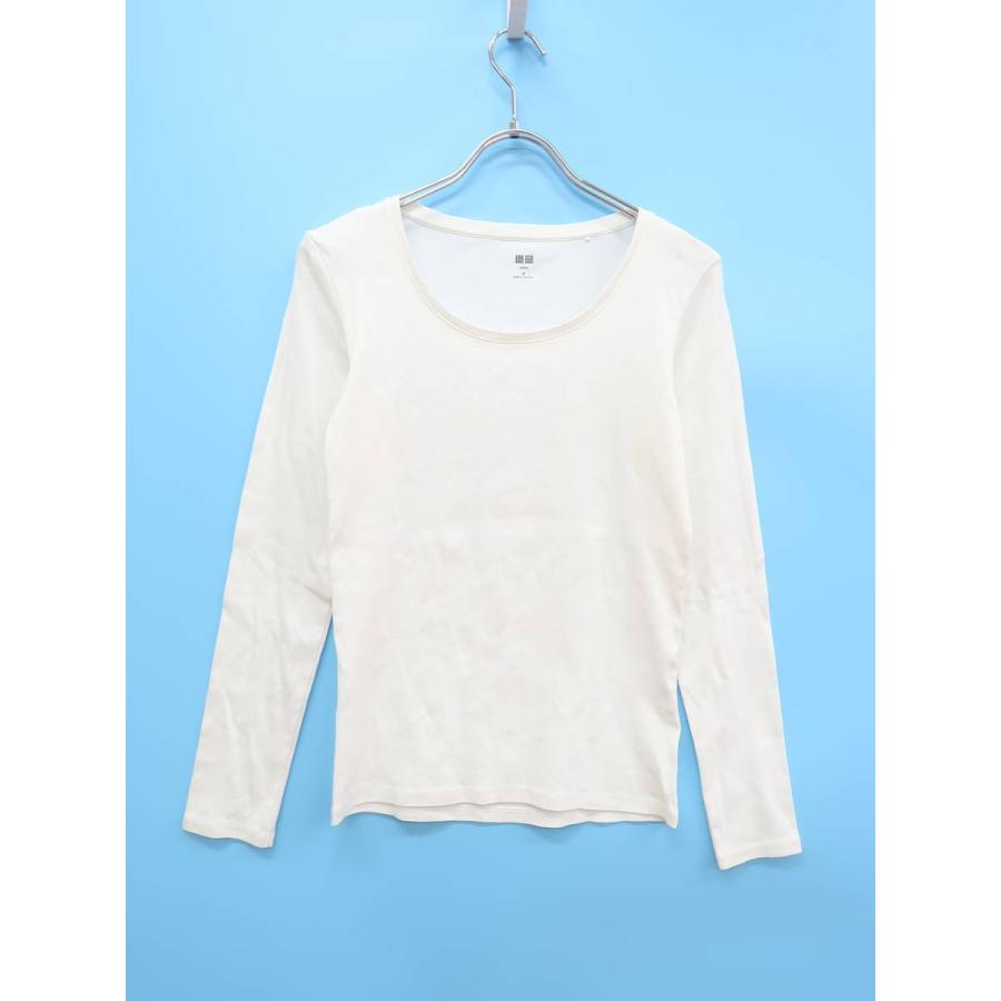 Uniqlo ユニクロ ベーシックトップス 長袖 白 レディース Aランク M 委託倉庫から出荷 1224 D13 ブランド品の買取販売 Wanboo 通販 Yahoo ショッピング