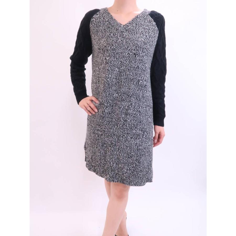 Global Work グローバルワーク Mixカラーニットワンピース 長袖 黒 白 レディース A ランク M A30 1 ブランド古着の買取販売 Wanboo 通販 Yahoo ショッピング