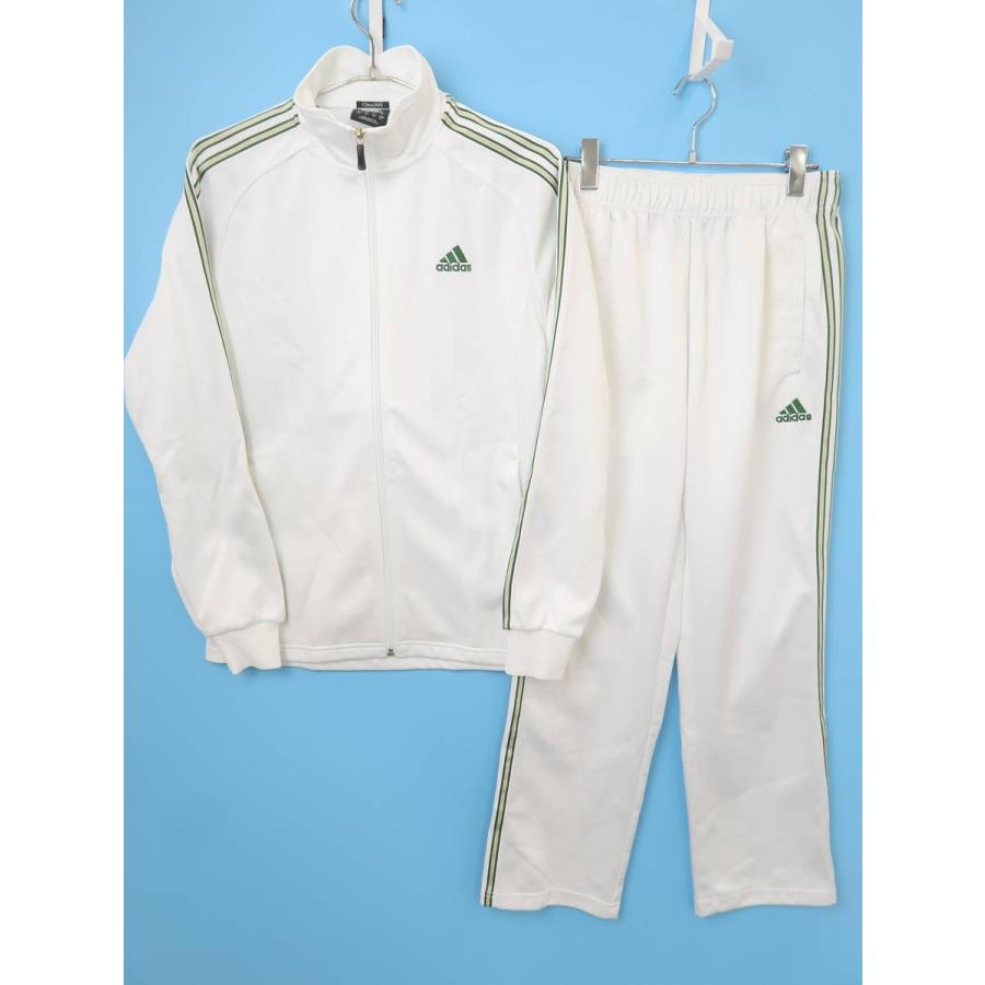 Adidas アディダス サイドラインジャージセットアップ 白 緑 レディース Aランク M 委託倉庫から出荷 Q11 24 ブランド品の買取販売 Wanboo 通販 Yahoo ショッピング