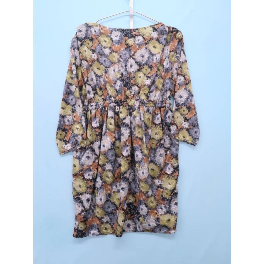 Apart By Lowrys アパートバイローリーズ 柄ワンピース 長袖 グレー 茶 レディース Sランク M S1968 2 ブランド古着の買取販売 Wanboo 通販 Yahoo ショッピング