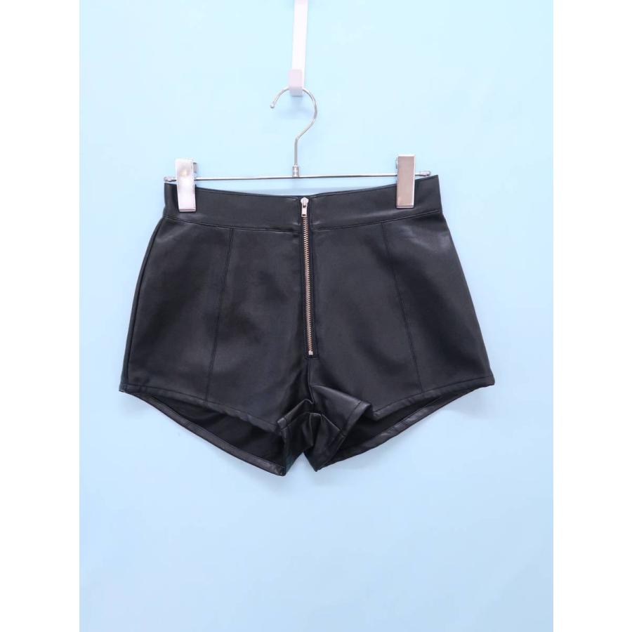 Gyda ジェイダ ジップフェイクレザーショートパンツ 黒 レディース 新品 S U1915 17 ブランド品の買取販売 Wanboo 通販 Yahoo ショッピング