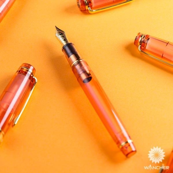 セーラー万年筆 WANCHER × SAILOR プロフェッショナルギアスリム 14金