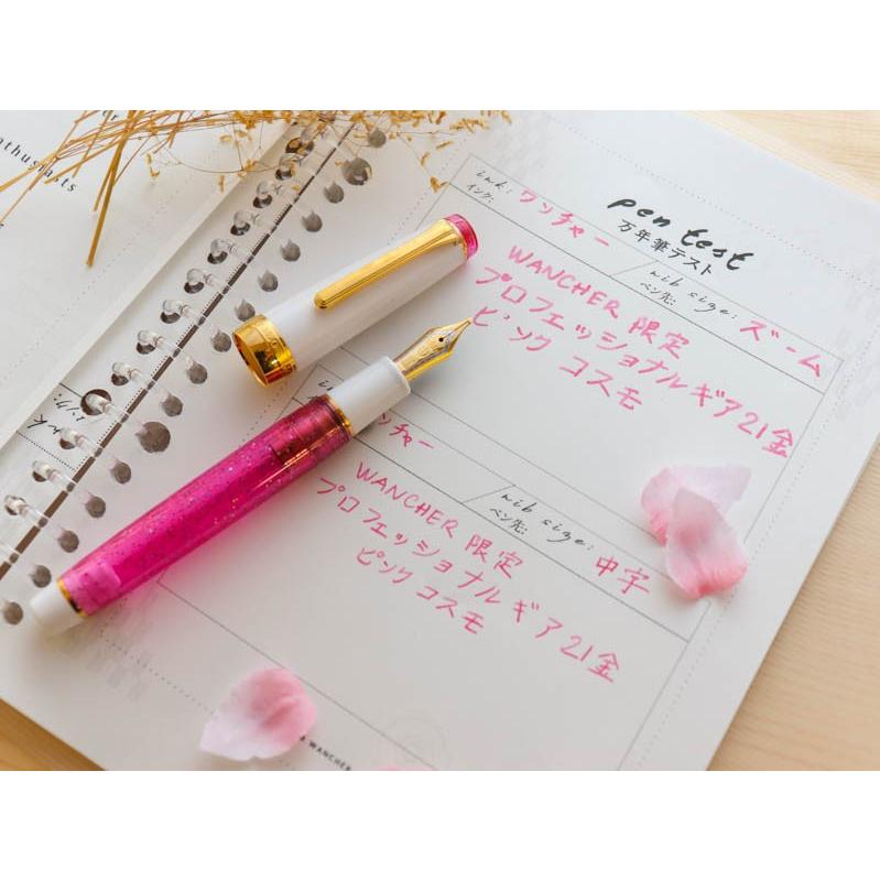 セーラー万年筆 WANCHER × SAILOR プロフェッショナルギア 21金 PINK