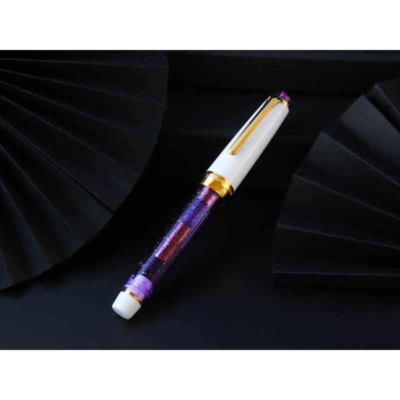 セーラー万年筆 WANCHER × SAILOR プロフェッショナルギア 21金 PURPLE
