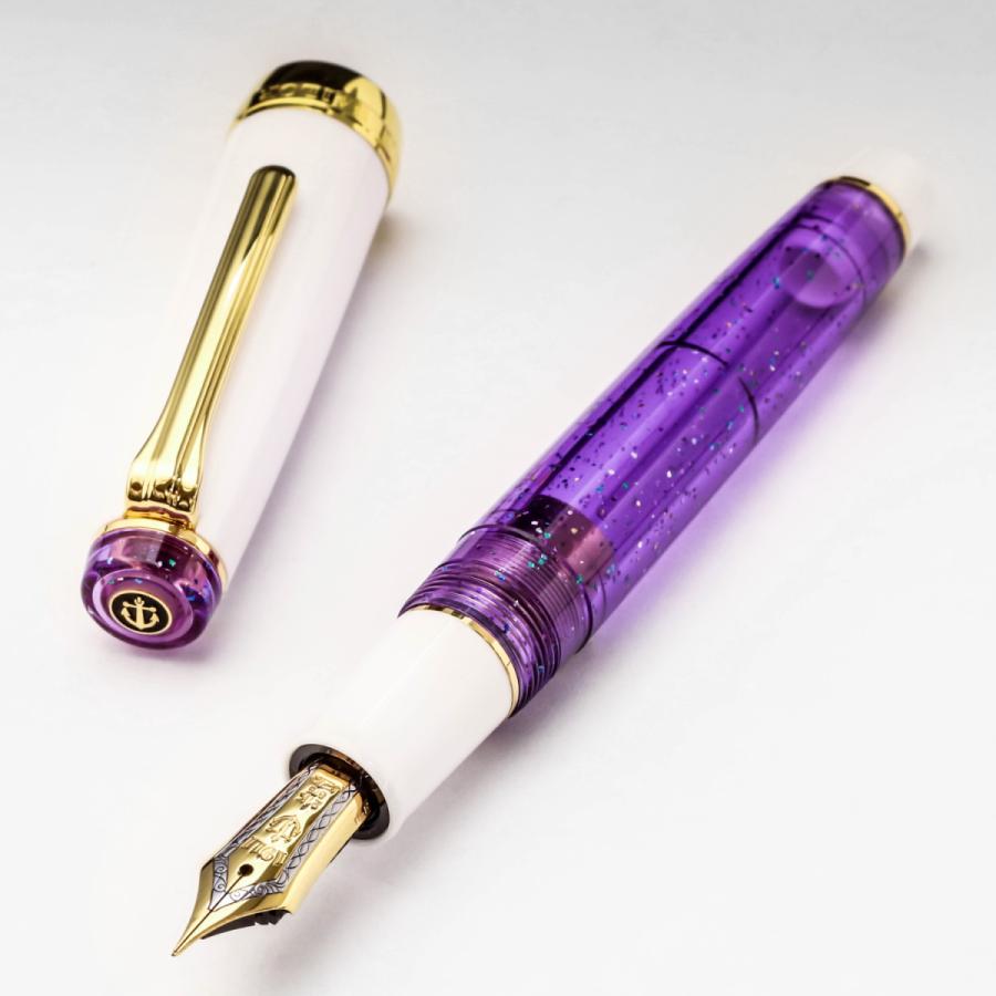 セーラー万年筆 WANCHER × SAILOR プロフェッショナルギア 21金 PURPLE