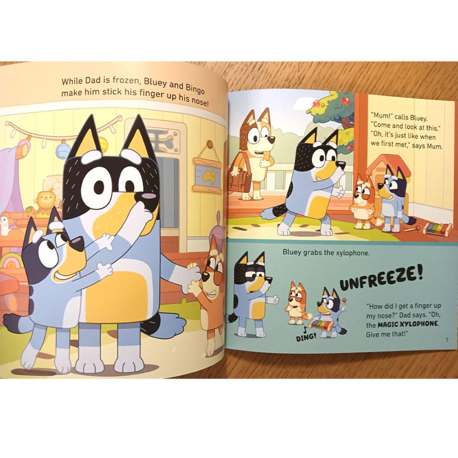 ブルーイ「Magic Xylophone まほうのもっきん」 英語 絵本 Bluey ブルーイ「Magic Xylophone まほうのもっきん」 英語 絵本 Bluey