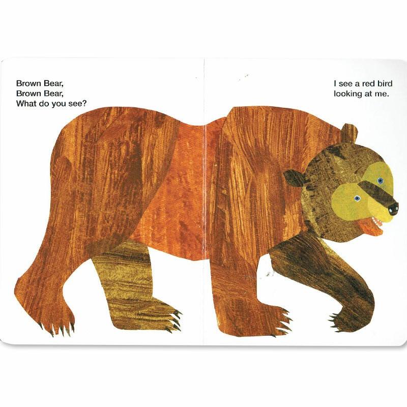 CD付 英語 絵本 Brown bearシリーズ 4冊セット エリック・カール  読み聞かせ 聞き流し |  | 01