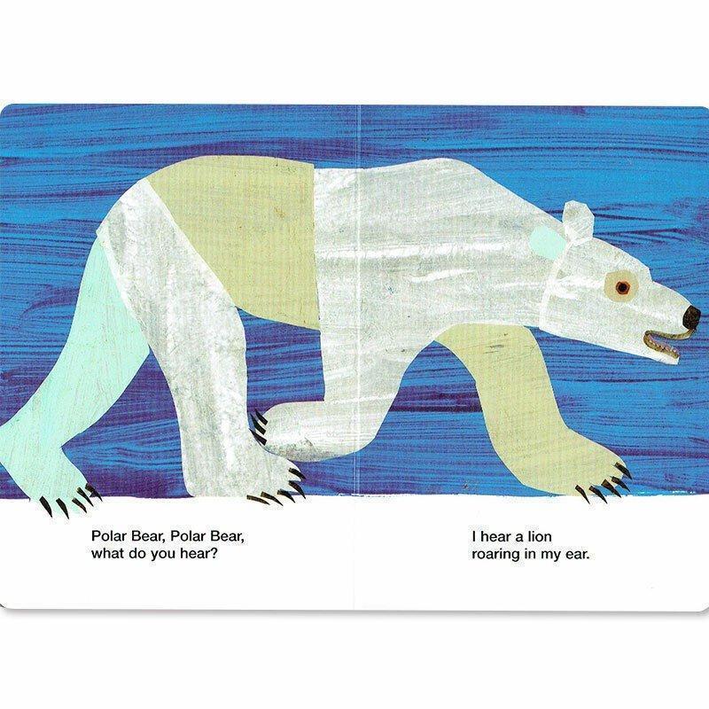 大判 読み聞かせ用 Polar Bear, Polar Bear, What Do You Hear 大きな絵本　英語　幼児 |  | 01