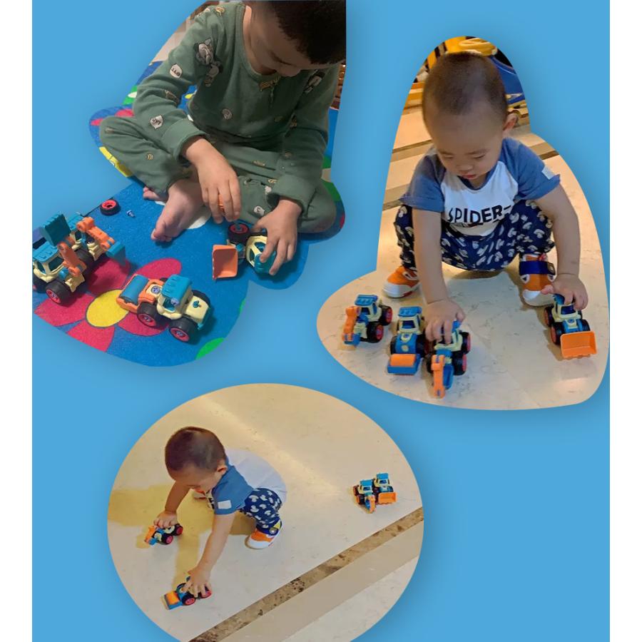 建設車 働く車 組立 ドリル おもちゃ 大工さん 知育 玩具 男の子 DIY