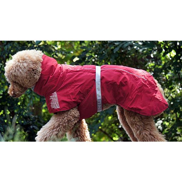 中型犬・大型犬用 Hurtta フルッタ エクストリームウォーマー カラー：グレイ・リンゴン 冬用 レインコート 中型犬