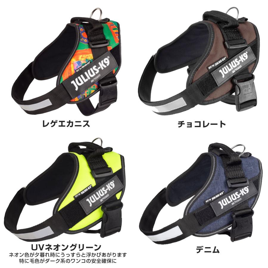 Size3-4 ユリウスK9 カラー2 IDCパワーハーネス 大型犬 超大型犬 胸囲