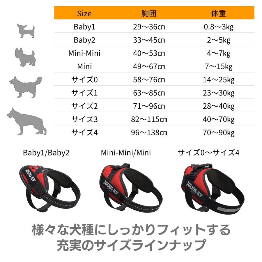 Mini Mini・Mini ユリウスK9 カラー2 ハーネス 犬 小型犬 中型犬 IDCパワーハーネス胸囲40-67cm 全21色  [ネコポス]｜wanderstudio｜17