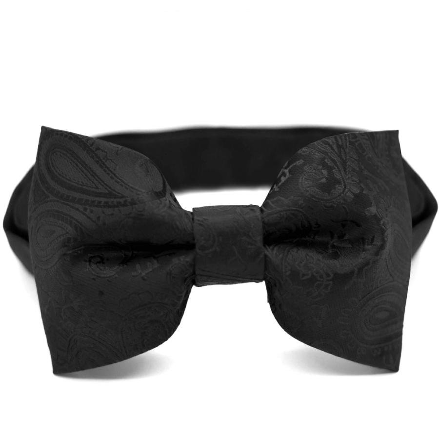 ボウタイ 蝶ネクタイ リボン メンズ ホック 式 スライダー フリーサイズ ペイズリー 柄 模様 結婚式 Wandm Wmbt33 Wandm 通販 Yahoo ショッピング