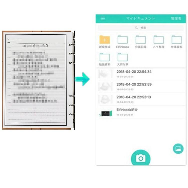スマートノート 電子メモ 手帳 消せる機能 ノート レザー A6サイズ 電子メモ帳 防水 携帯便利 整理やすい 文字認識 学習 ビジネス 仕事 Elfinbook W M 通販 Yahoo ショッピング