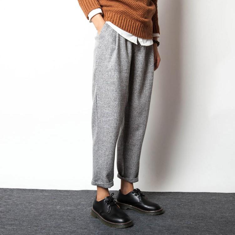 綿麻パンツ メンズ ジョガーパンツ 無地 ファッション ビジネス カジュアル コットンリネン ボトムス メンズ アンクル丈 セール 春夏新品 Fx2 W M 通販 Yahoo ショッピング