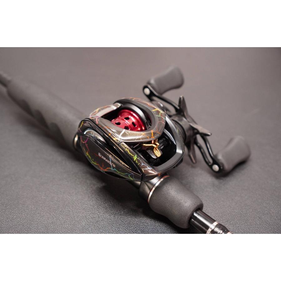 【WANEE'S】プロテクションデカールキット DAIWA 23 SS Air TW 用 メタリックカラー（リール本体は含みません）リール保護にも！｜wanees-store｜05