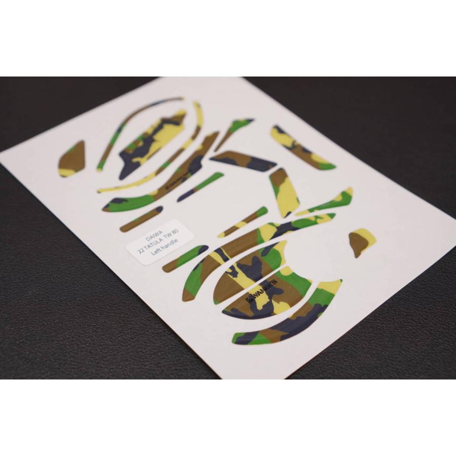 WANEE'S】プロテクションデカールキット DAIWA 22 TATULA TW 80 用