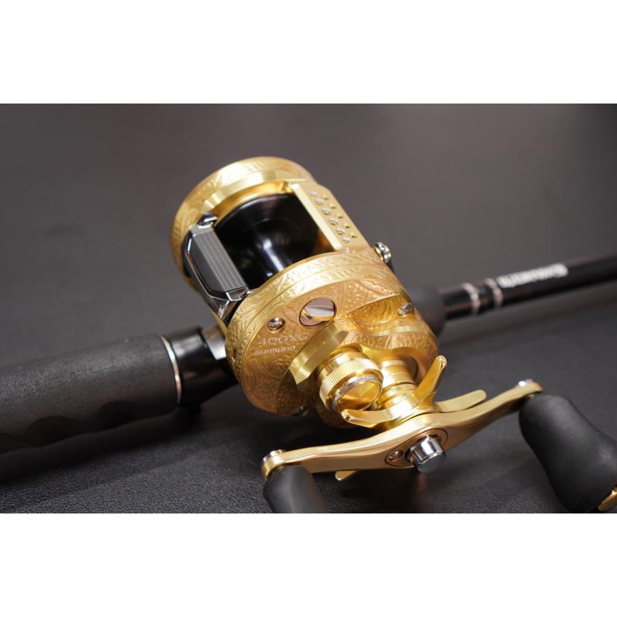 【WANEE'S】グルービンデカールキット SHIMANO 23 カルカッタコンクエストMD 300・400/301・401シリーズ用 半透明（リール本体は含みません）｜wanees-store｜04