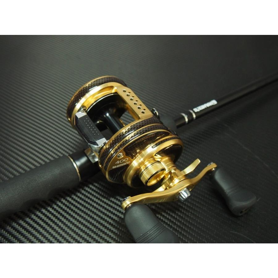 【WANEE'S】プロテクションデカールキット SHIMANO 18 カルカッタコンクエスト 300 / 301 / 400 / 401 シリーズ 用 半透明（リール本体は含みません）リール保護｜wanees-store｜02