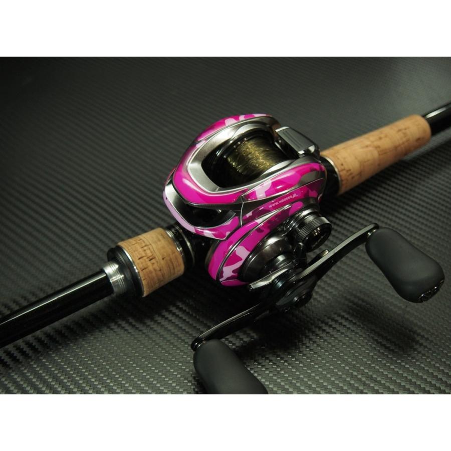 【9月23日まで値下げ】デジタルリール ブラック/ピンク 収納袋付き 9月23日まで値下げ】デジタルリール ブラック/ピンク 収納袋付き