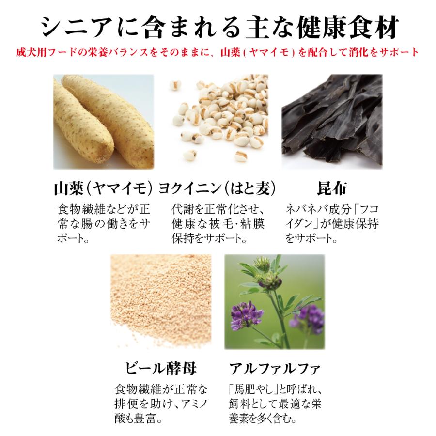 ドッグフード wanfoo プレミアムドッグ(ウサギ肉＆鶏肉タイプ) シニア 高齢犬用 「大粒」 お試しセット600g(200g×3袋入り) ワンフー 無添加 国産 | wanfoo | 05