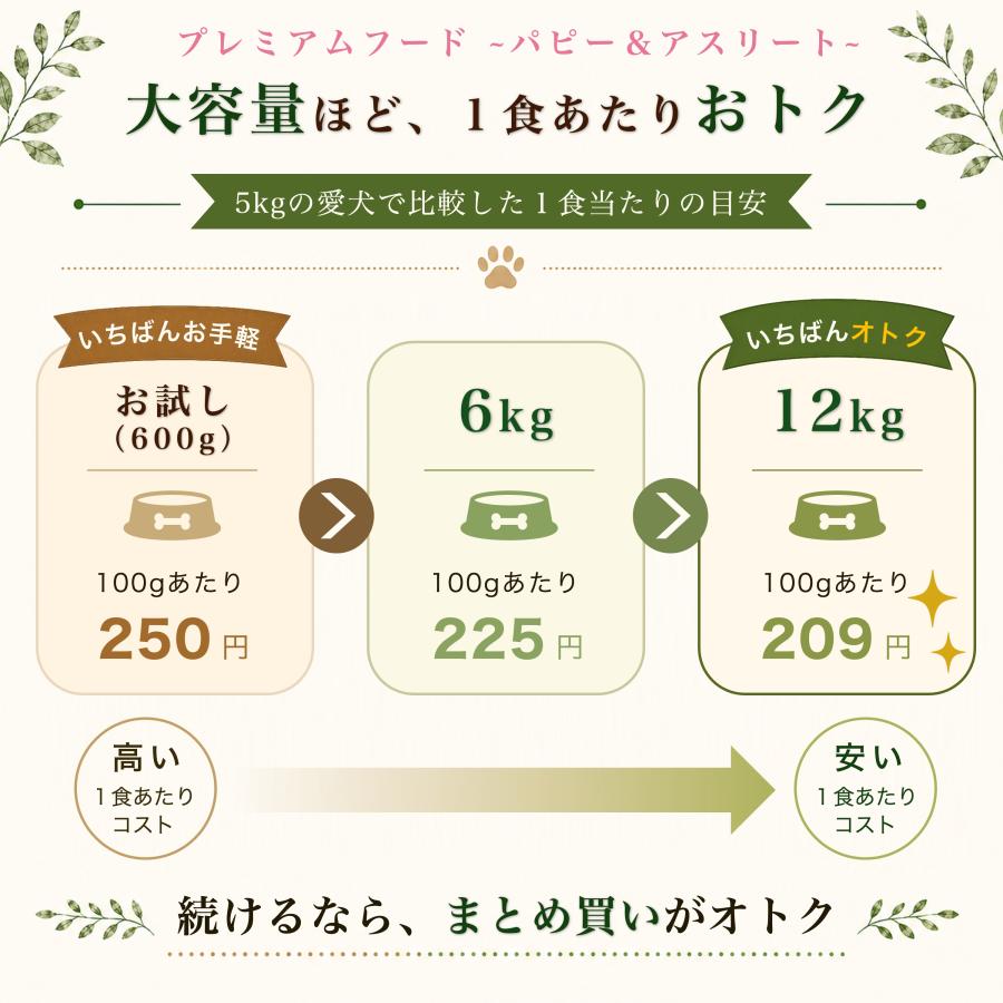 ドッグフード wanfoo プレミアムドッグ (ウサギ肉＆鶏肉タイプ) パピー＆アスリート 成長・妊娠授乳期、アスリート用 お試し600g(200g×3袋入り) 無添加 国産 | wanfoo | 15