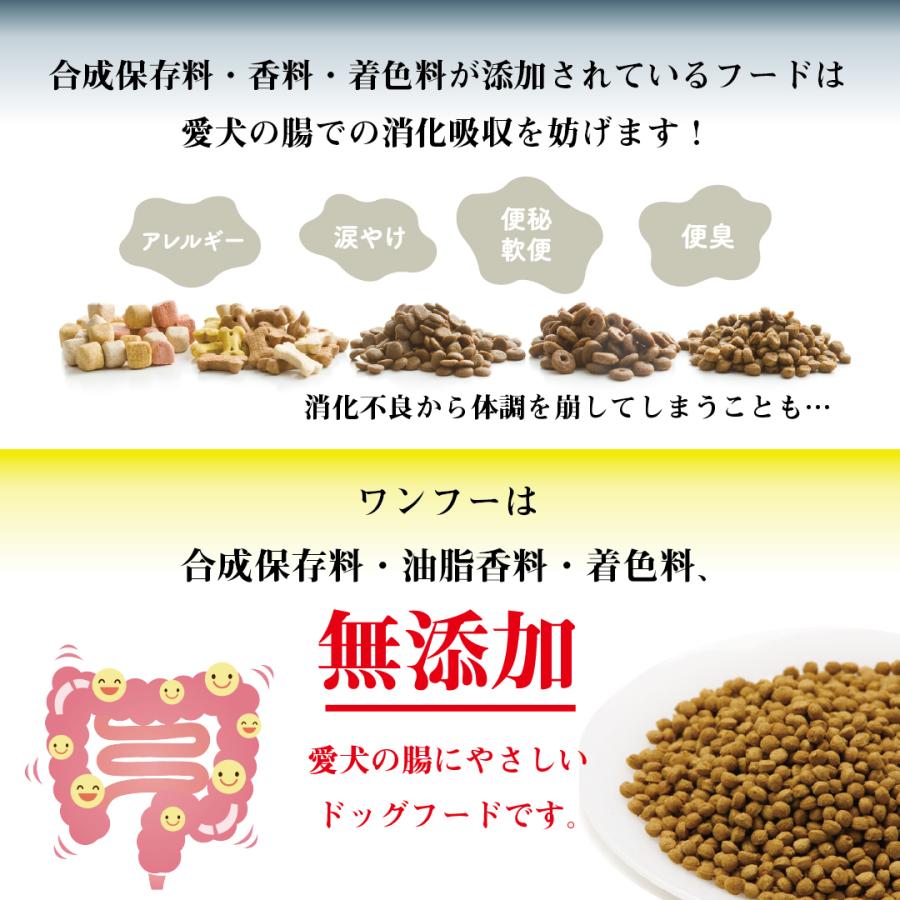 ドッグフード wanfoo プレミアムドッグ (ウサギ肉＆鶏肉タイプ) パピー＆アスリート 成長・妊娠授乳期、アスリート用 お試し600g(200g×3袋入り) 無添加 国産 | wanfoo | 04