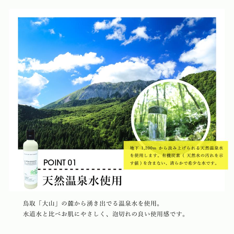 wanfoo SPAGREEN TREATMENT スパグリーントリートメント 300ml 犬用 温泉ミネラルウォーター使用 リンス からみ・もつれ防止 帯電防止 艶やかな毛に ワンフー | wanfoo | 01