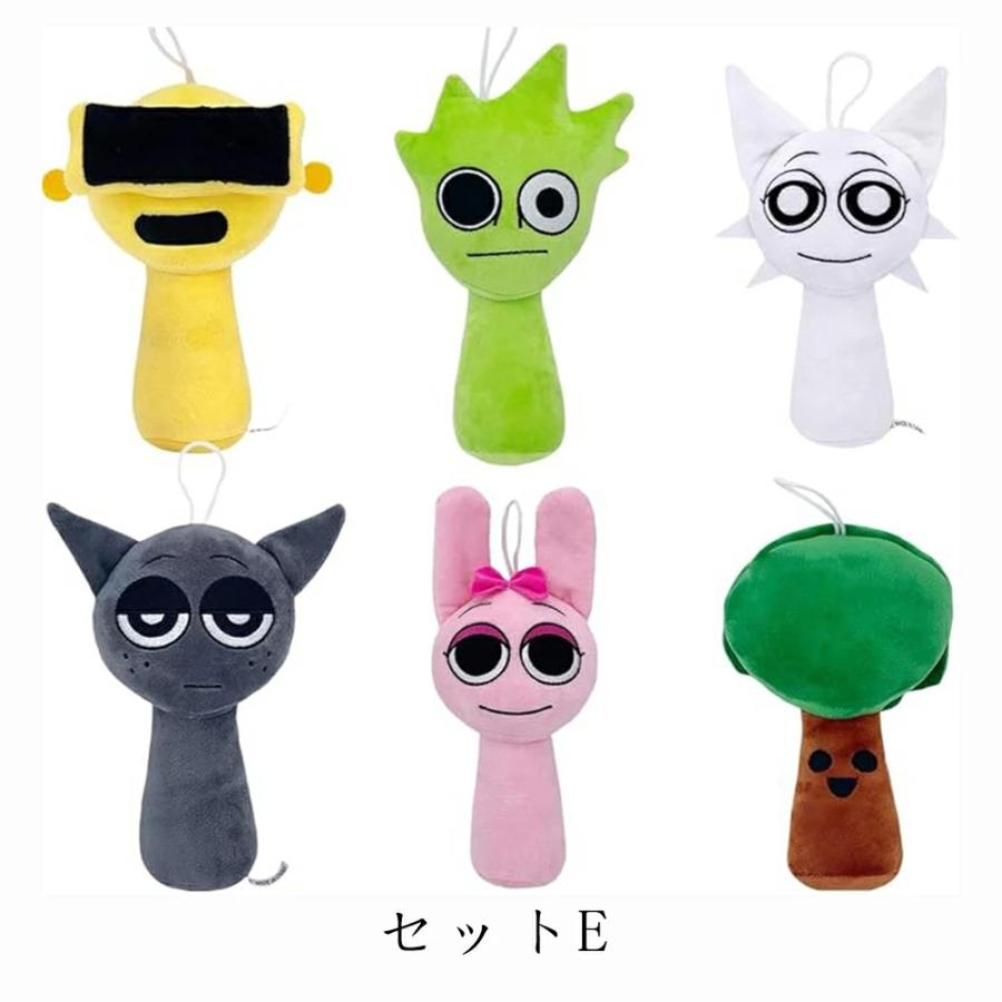 スプランキー ぬいぐるみ 人形 【6点セット】ドール ホラーゲーム周辺