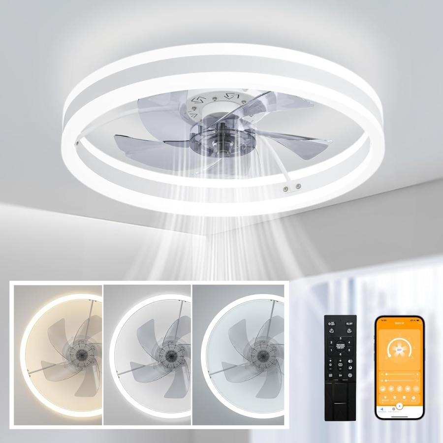 シーリングファンライト LED 52W ファン付き 7~10畳 シーリングファンライト LED 52W ファン付き 7~10畳 Amazon.co