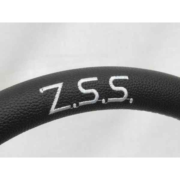 Z.S.S. ディープコーン スポーツ ステアリング Type-D3 φ32 レザー調 320mm ロゴ刺繍入り ZSS | Z.S.S. | 02