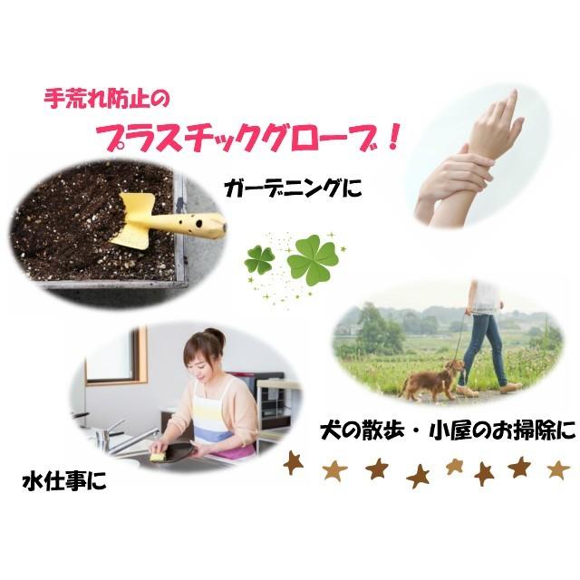 プラスチックグローブ PVCグローブ パウダー無 Mサイズ VGN-M 1ケース