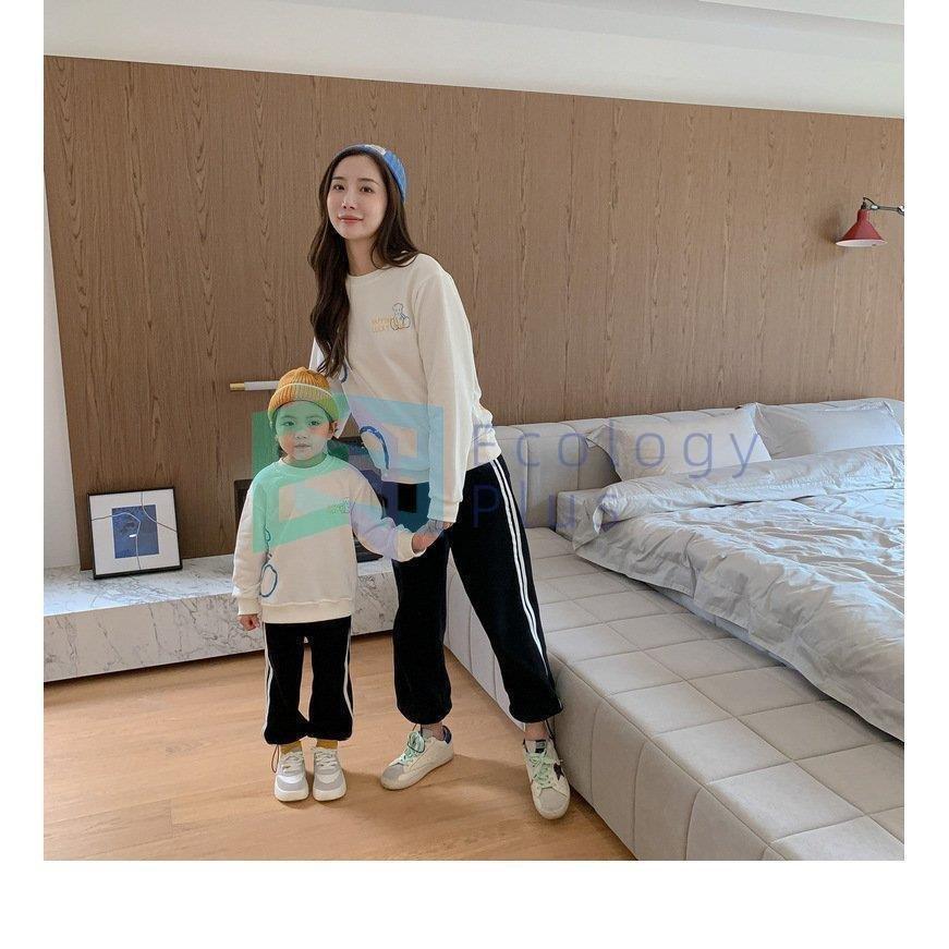 オープニング大セール トップス 親子ペアルック ベビー 親子コーデ 親子 ペアルック 親子お揃い 親子ペア トレイナー ロングパンツ 家族お揃い クマ柄 長袖 キッズ 親子お揃い トップス おしゃれ 親子 ペアルック 部屋着 親子コーデ パパ ママと娘 子供服