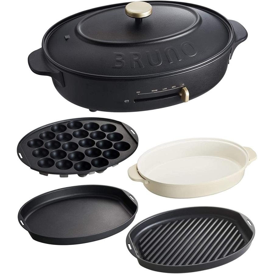 たこ焼き かわ ならショッピング ランキングや口コミも豊富なネット通販 更にお得なpaypay残高も スマホアプリも充実で毎日どこからでも気になる商品をその場でお求めいただけます 家電 平面 本体 オーバルホットプレート Bruno 深鍋 ブルーノ
