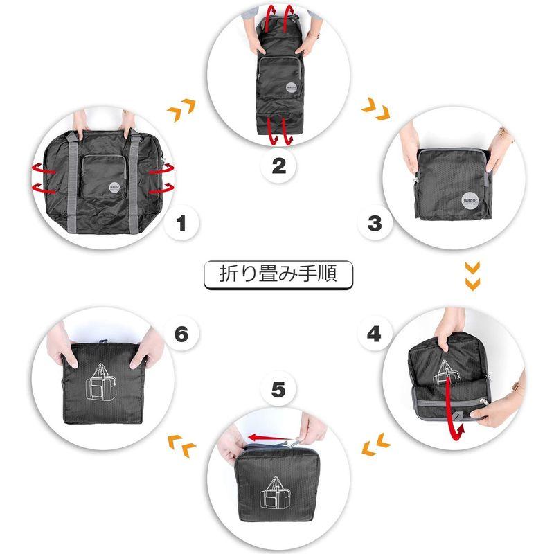 WANDF 折りたたみバッグ ボストンバッグ スポーツバッグ 40L 60L 80L 100L 120L 大容量 スーツケース固定 防水ナイ :20230314152326-01045:Wanglai market 通販 WANDF 折りたたみバッグ ボストンバッグ スポーツバッグ 40L 60L 80L 100L 120L 大容量 スーツケース固定 防水ナイ