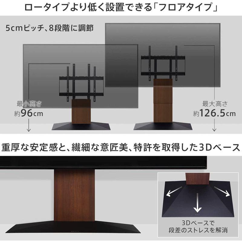 EQUALS イコールズ テレビ台 壁寄せテレビスタンド WALL V4 フロア