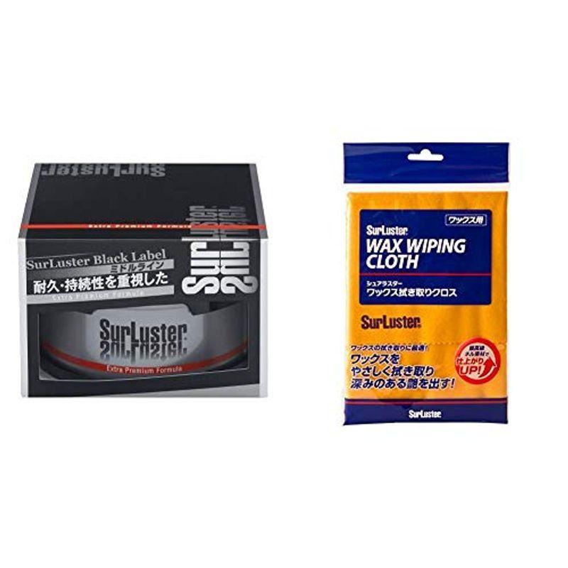 シュアラスター カーワックス エクストラプレミアムフォーミュラ 高耐久 0g B 02 ワックス拭き取りクロ 限定モデル Amp Surluster