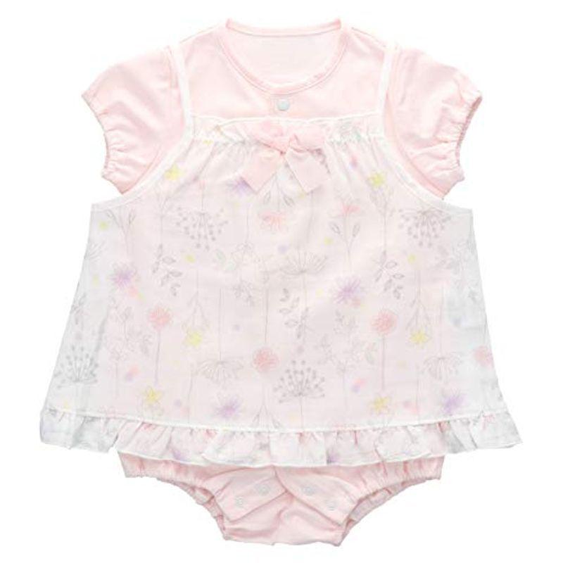 最安値に挑戦 ガーゼ 天竺 70サイズ ロンパース ベビー服 日本製 出産祝い 出産準備 春 女の子 フラワーエプロン 夏 ベビー服 シューズ Essegtogo Com