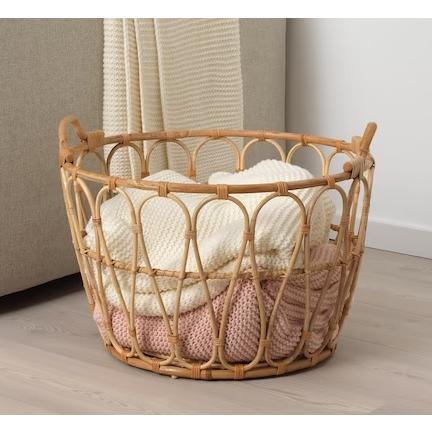 イケア 【IKEA】SNIDAD スニダード バスケット, 籐, 54x39 cm イケア 【IKEA】SNIDAD スニダード バスケット, 籐, 54x39 cm