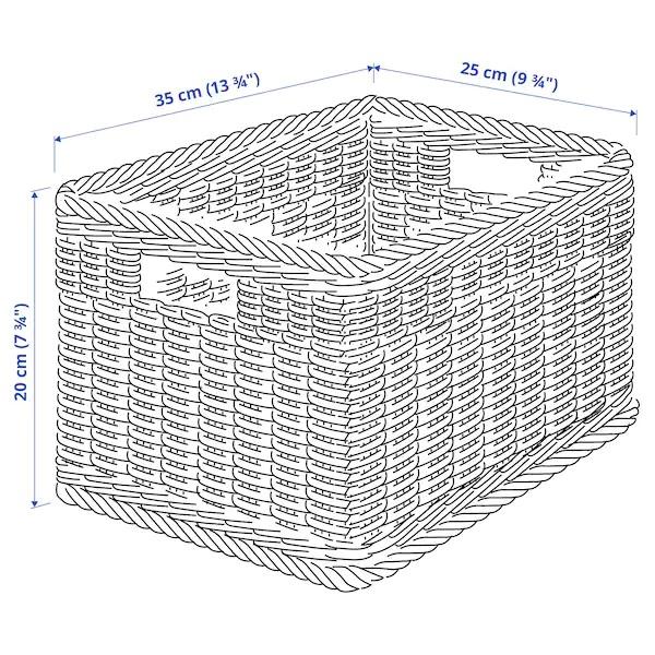 イケア（IKEA） 【IKEA】BEKNA ベクナ バスケット, プラスチックラタン