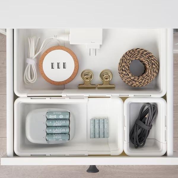 イケア（IKEA） 【IKEA】KACKLA カックラ 伸長式ボックス, ホワイト