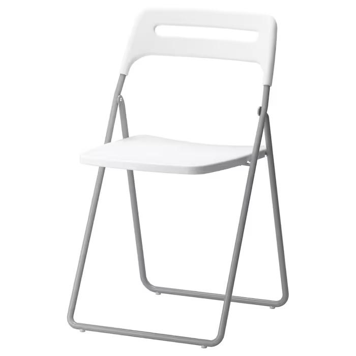 イケア（IKEA） 【IKEA】NISSE ニッセ 折りたたみチェア, シルバー