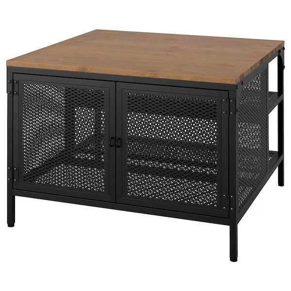 廃盤IKEAFJÄLLBO フィエルボ リビングテーブル 収納付き ローテーブル イケア（IKEA） 【IKEA】FJALLBO フィエルボ リビングテーブル 収納