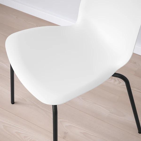 IKEA（イケア）　ダイニングチェア　LIDAS（リードオース）　イス　2脚セット　ホワイト イケア（IKEA） 【IKEA】【選べる2色】LIDAS リードオース チェア