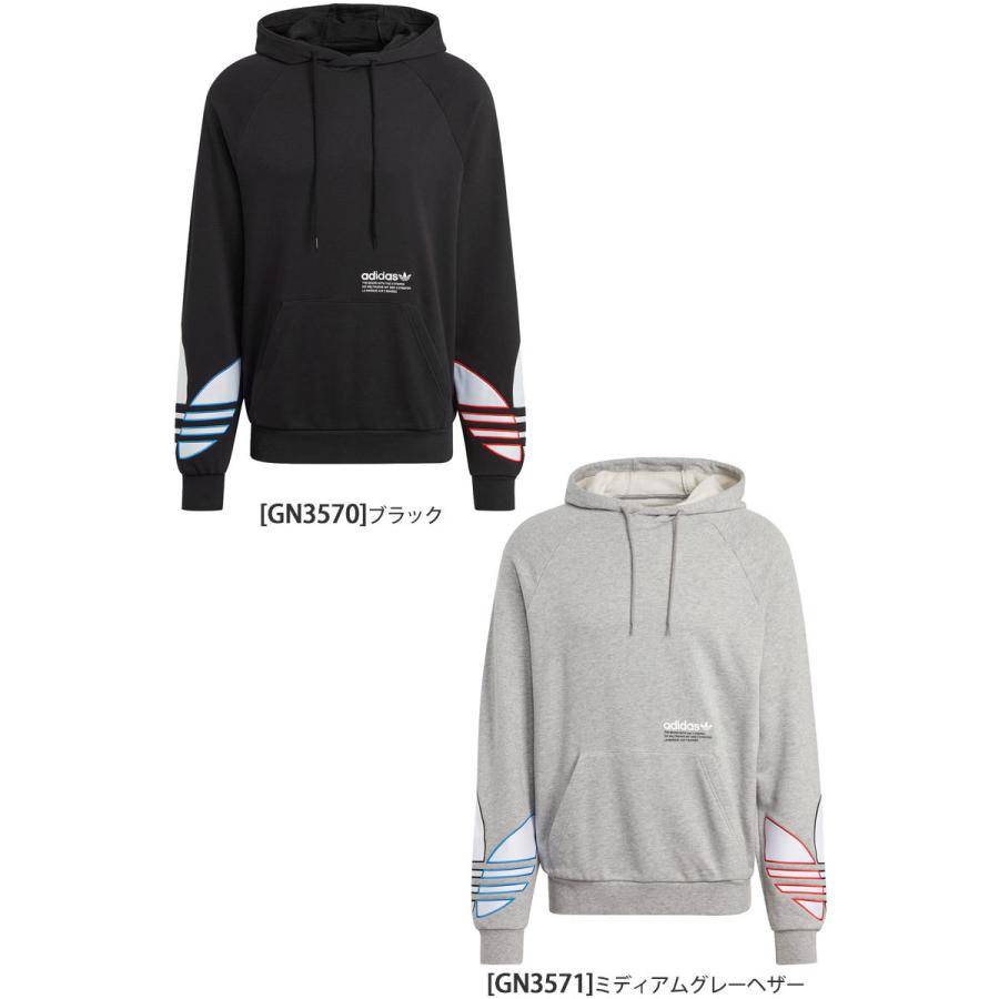 アディダス オリジナルス Adidas Originals パーカー セットアップ メンズ アディカラートリコロールトレフォイルパーカー ブラック グレー Gn3570 Gn3571 Adi Wannado 通販 Yahoo ショッピング