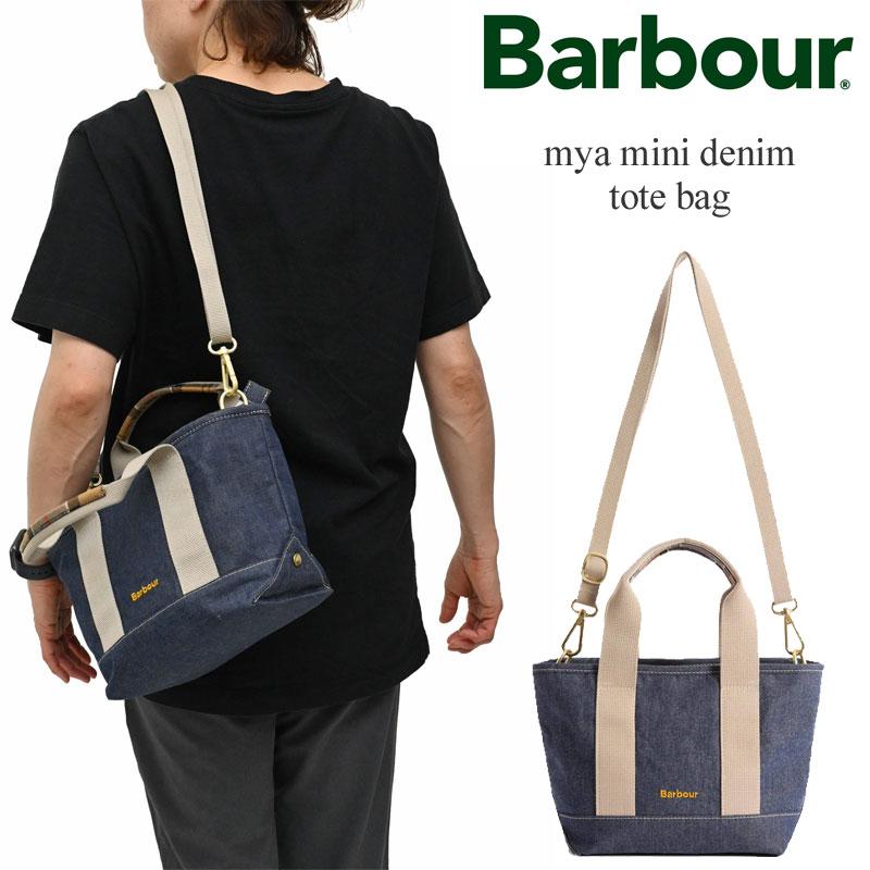 Barbour（バブアー） Barbour Myaミニ デニムトートバッグ メンズ