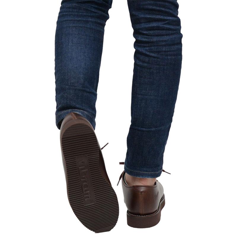 ダナー DANNER 革靴 ビジネスシューズ 防水 日本製 メンズ ポストマン ウォータープルーフ POSTMAN W/P ダークブラウン D214370 DBRの画像